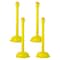 Mr. Chain Yellow HD Stowable Stanchion, 6PK 93602-4 - alternate 1